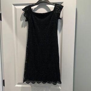 Lilly Pulitzer Jade Black Shift Dress
